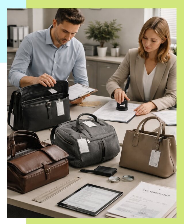 Сертификация сумок в Ивантеевке от 7715 руб. | Алешин-Внт