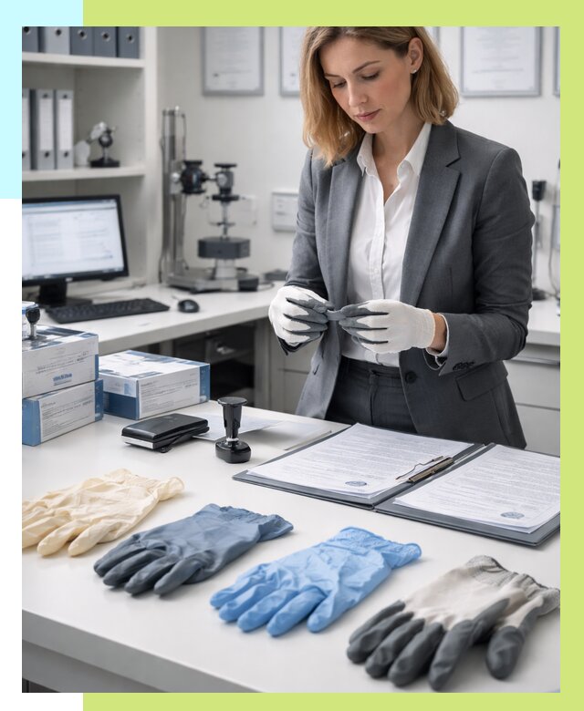 Сертификация перчаток в Ивантеевке от 8744 р. | Алешин-Внт