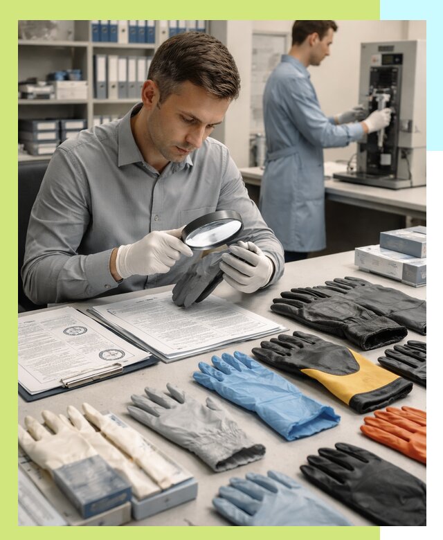 Сертификация перчаток и средств защиты продукции в Ивантеевке