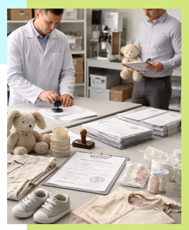 Сертификация детских товаров в Ивантеевке от 15431 р. | Алешин-Внт