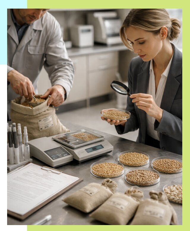 Сертификация зерна в Ивантеевке по цене от 15431 р. | Алешин-Внт