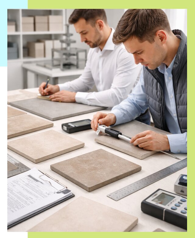 Сертификация плитки в Ивантеевке от 25718 р. | Алешин-Внт гарантия