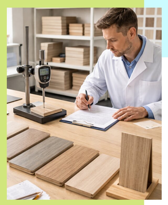 Сертификация ламината с испытаниями и оформлением документов в Ивантеевке
