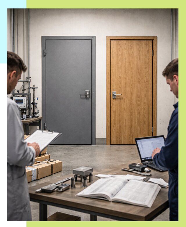 Сертификация дверей в Ивантеевке от 8230 р. под ключ | Алешин-Внт