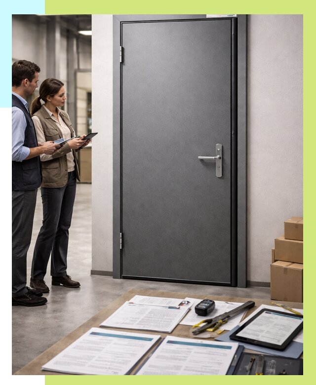 Сертификация противопожарных дверей в Ивантеевке от 9258 р. | Алешин-Внт