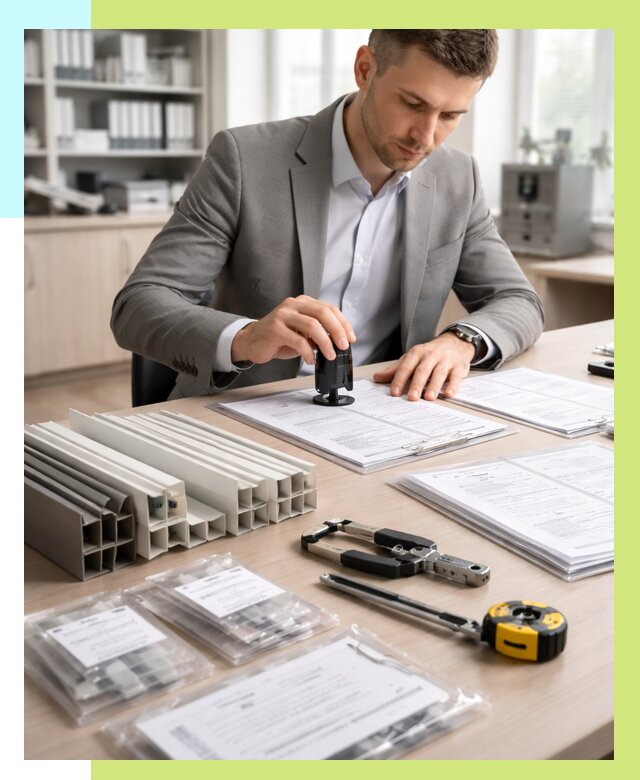 Сертификация ПВХ продукции в Ивантеевке от 8744 р., Алешин-Внт