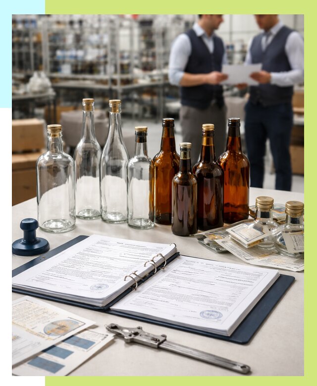 Сертификация стеклянных бутылок в Ивантеевке от 25718 р. | Алешин-Внт