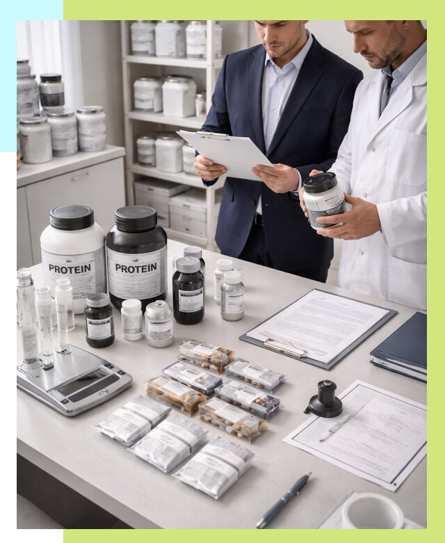 Сертификация спортивного питания в Ивантеевке от 15431 р., Алешин-Внт