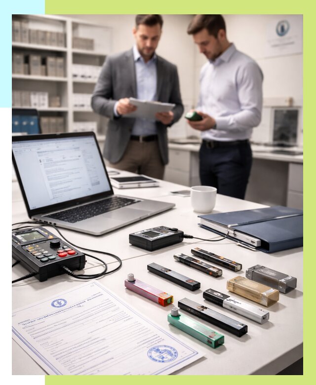 Сертификация электронных сигарет в Ивантеевке от 20574 р. | Алешин-Внт