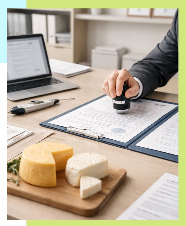 Сертификация сыров в Ивантеевке от 15431 р | Сертификат на сыр Алешин-Внт