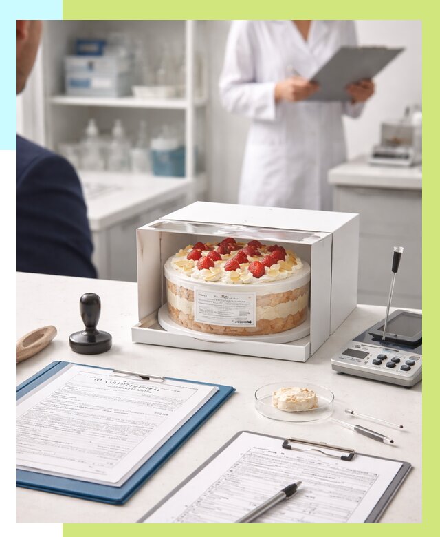 Сертификация тортов в Ивантеевке от 9258 р. заказать | Алешин-Внт