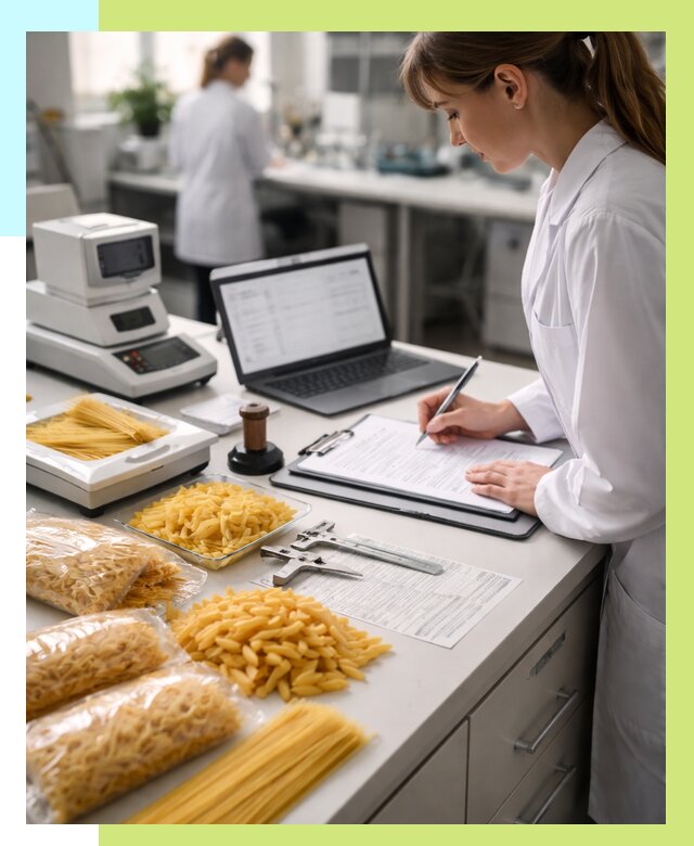 Сертификация макаронных изделий в Ивантеевке от 15431 р. | Алешин-Внт