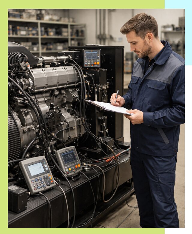 Сертификация дизельных генераторов и их оборудования в Ивантеевке