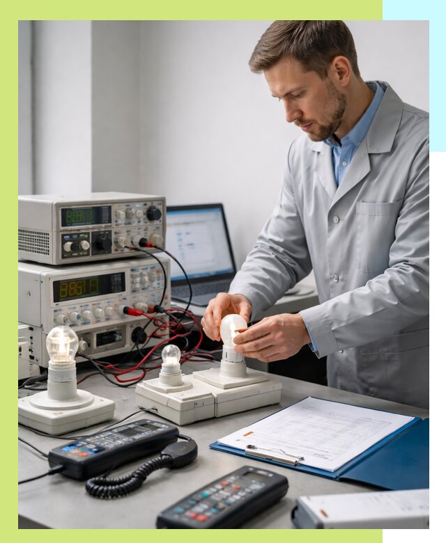 Сертификация ламп и светильников в Ивантеевке по нормативам