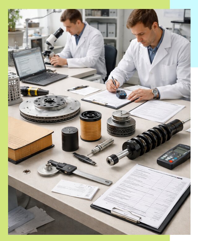 Сертификация автозапчастей и комплектующих в Ивантеевке по ГОСТ