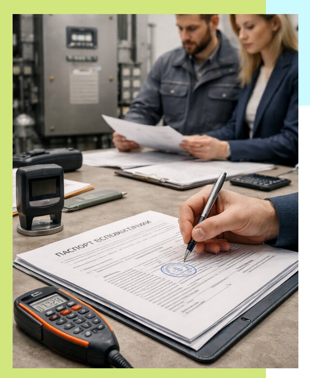 Оформление паспорта эксплуатации оборудования в Ивантеевке