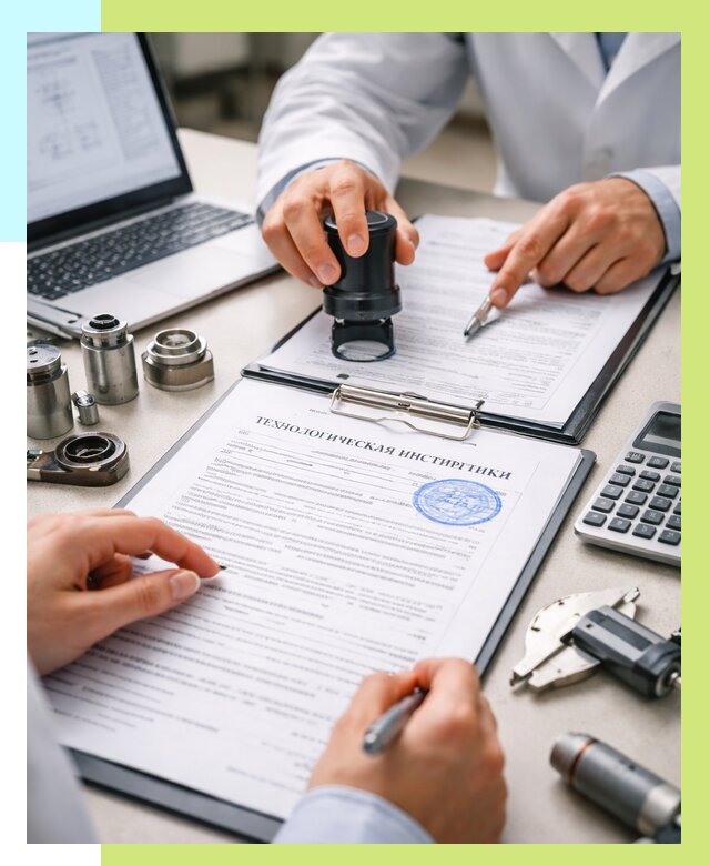 Технологическая инструкция в Ивантеевке от 8744 р., под ключ Алешин-Внт