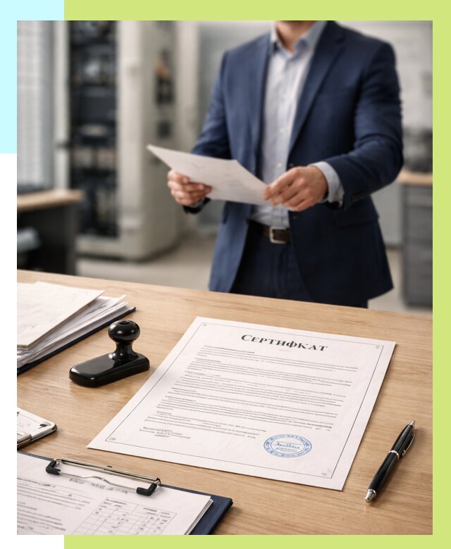 Сертификат на оборудование в Ивантеевке от 15431 р. | Алешин-Внт