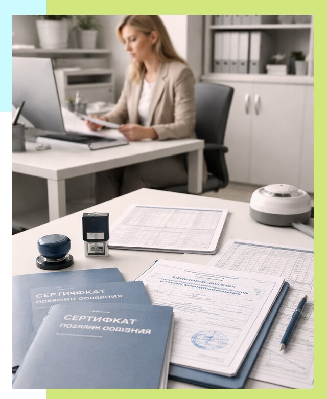 Сертификаты пожарной безопасности в Ивантеевке от 15431 р. | Алешин-Внт