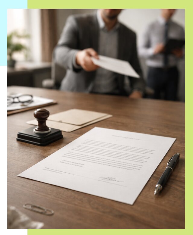 Отказное письмо по сертификации в Ивантеевке от 3600 р. | Алешин-Внт