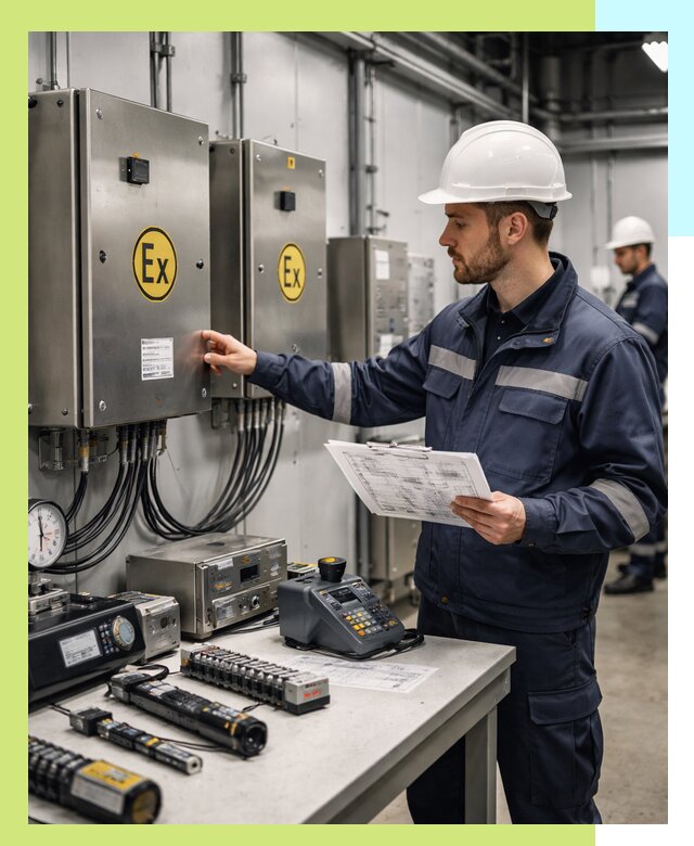 Сертификат взрывозащиты промышленного оборудования в Ивантеевке