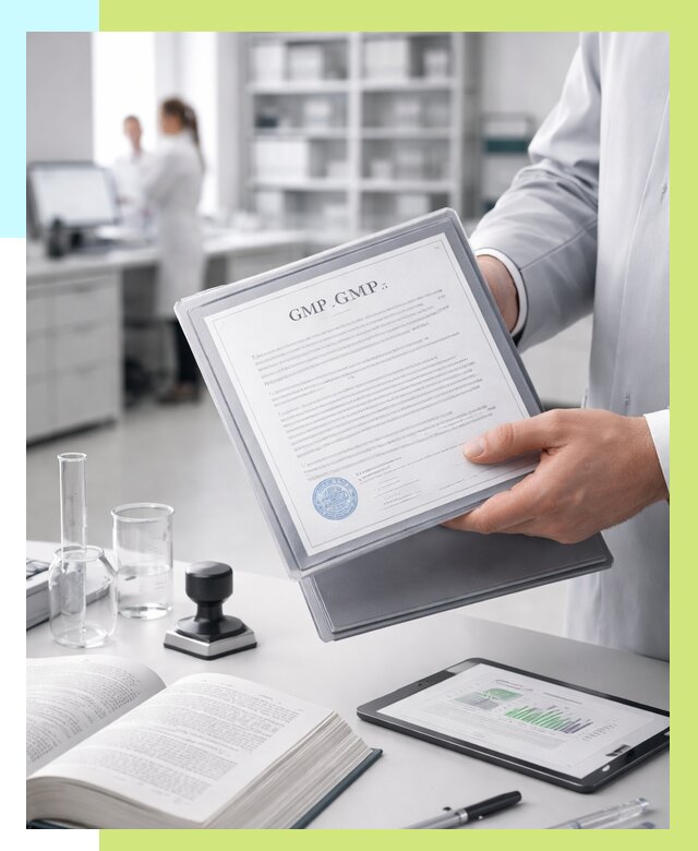 Сертификат GMP в Ивантеевке под ключ от 87440 р. | Алешин-Внт