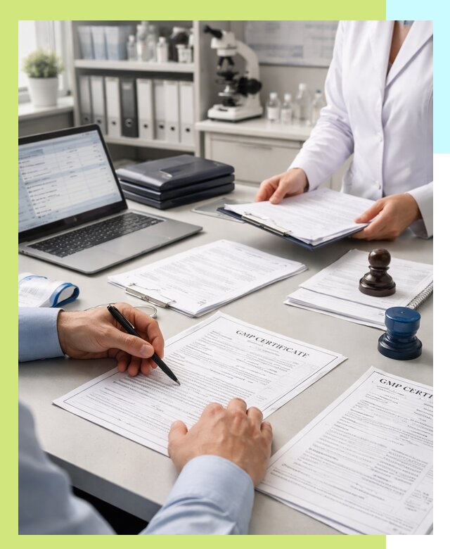 Оформление сертификата GMP в Ивантеевке для фармпроизводства