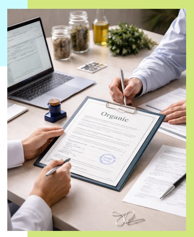 Оформление сертификат органик в Ивантеевке от 30861 р. | Алешин-Внт