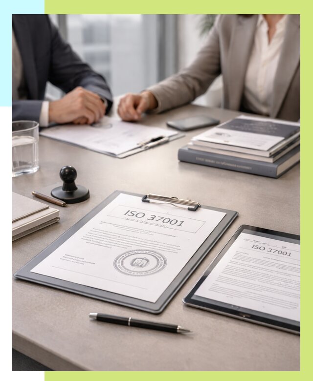 Сертификат ISO 37001 в Ивантеевке оформить от 123444 р. Алешин-Внт