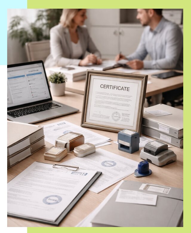 Сертификация компании в Ивантеевке от 46292 р. | Алешин-Внт — заказ